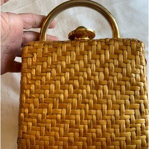 Vintage 1960s Extremely Rare Koret Straw  Purse